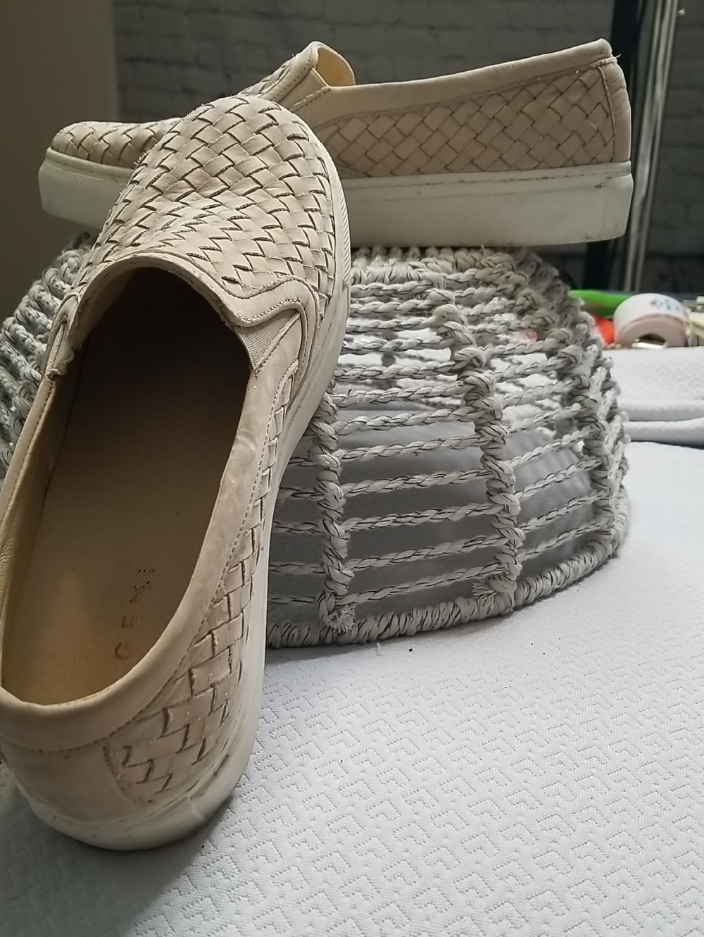 M Gemi womens The Cerchio Due loafer size 10.5 EUC
